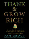 Cover image for Thank & Grow Rich